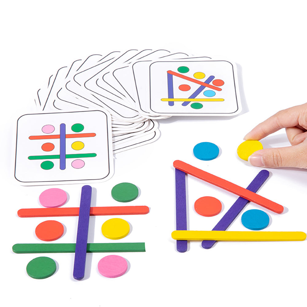 2024 Newest Drop Shipping Woonden Montessori Versatile Column Shaped Puzzle Toy for Children Babies Early Education Puzzle