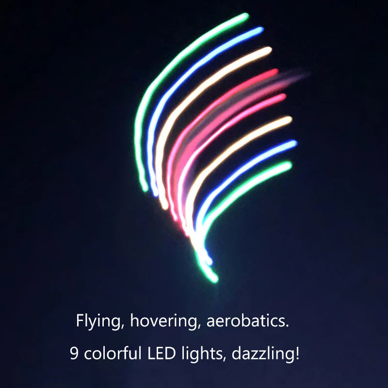 Airplanes Luminous USB Charging Electric Hand Throwing Glider Soft Foam Coloured Lights DIY Model Launch Toy for Children Gift