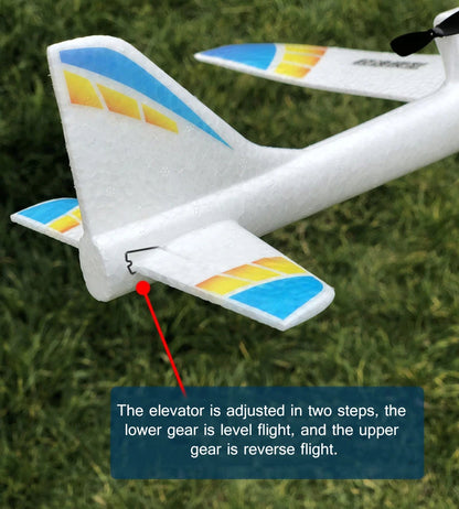 Airplanes Luminous USB Charging Electric Hand Throwing Glider Soft Foam Coloured Lights DIY Model Launch Toy for Children Gift