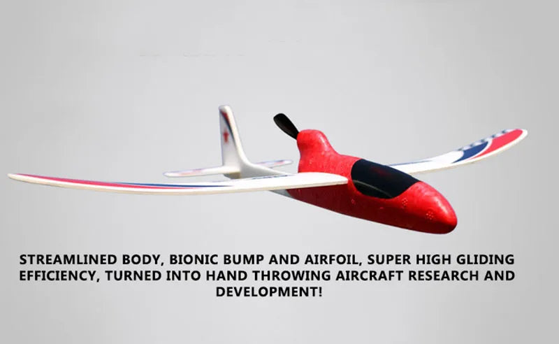 Airplanes Capacitor Electric Hand Throwing Glider DIY Airplane Model Hand Launch Throwing Glider Educational Toy for Children