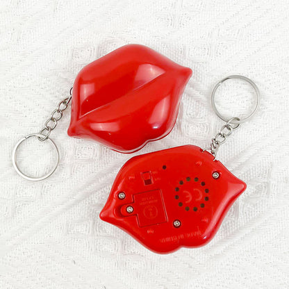 Mua I Love You Kiss Red Lips Talking Keychain Joke Soundmaking Toy for Kid Adult