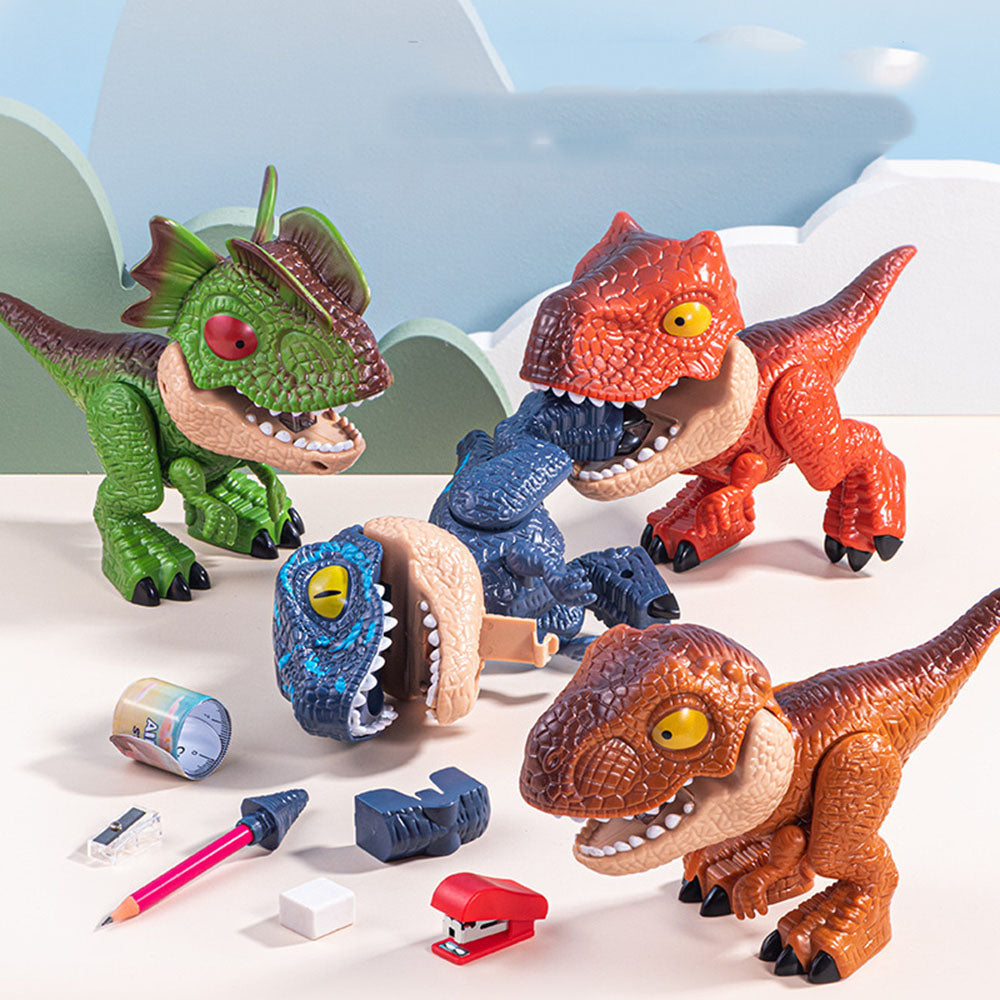 5 In 1 Dinosaur Stationery Tyrannosaurus Box Toy for Kid Gift